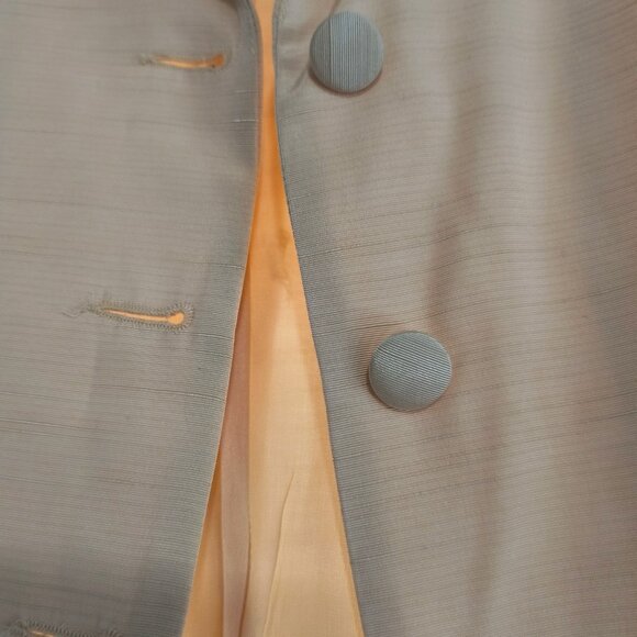 Dressy Cream/Yellow Coat - Picture 6 of 6